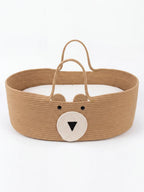 Panier à Langer Ourson en Corde de Coton