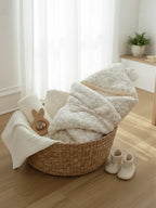 Couverture d'emmaillotage en coton épais 620 g