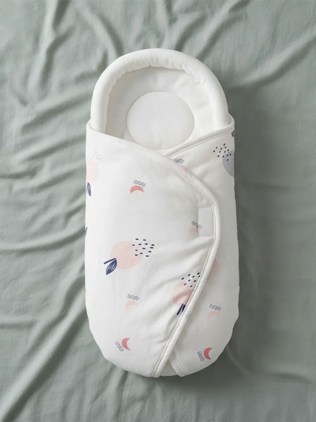 Couverture d'emmaillotage pur coton