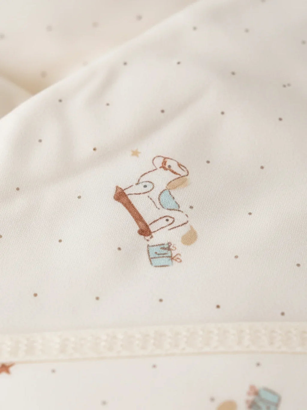 Couverture d'emmaillotage en coton 600 g