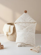 Couverture d'emmaillotage en coton 600 g