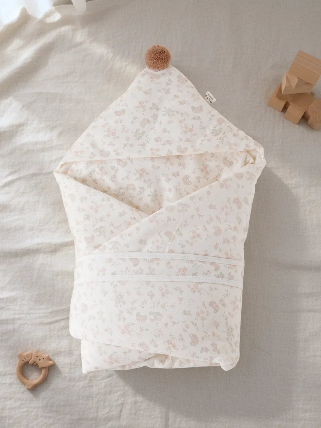 Couverture d'emmaillotage en coton 600 g