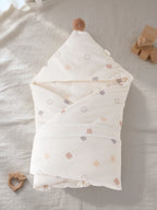 Couverture d'emmaillotage en coton 600 g