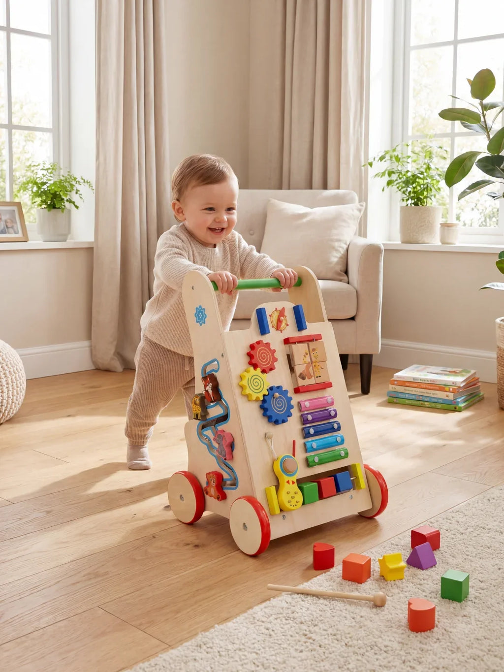 Chariot de Marche Multi-Activités - Le P'tit Curieux