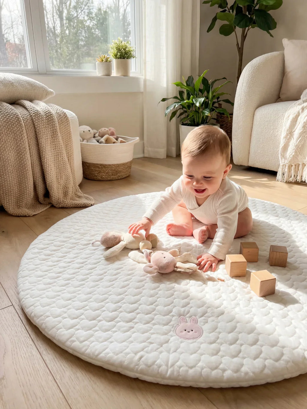 Tapis d'Éveil - Nuage de Coton
