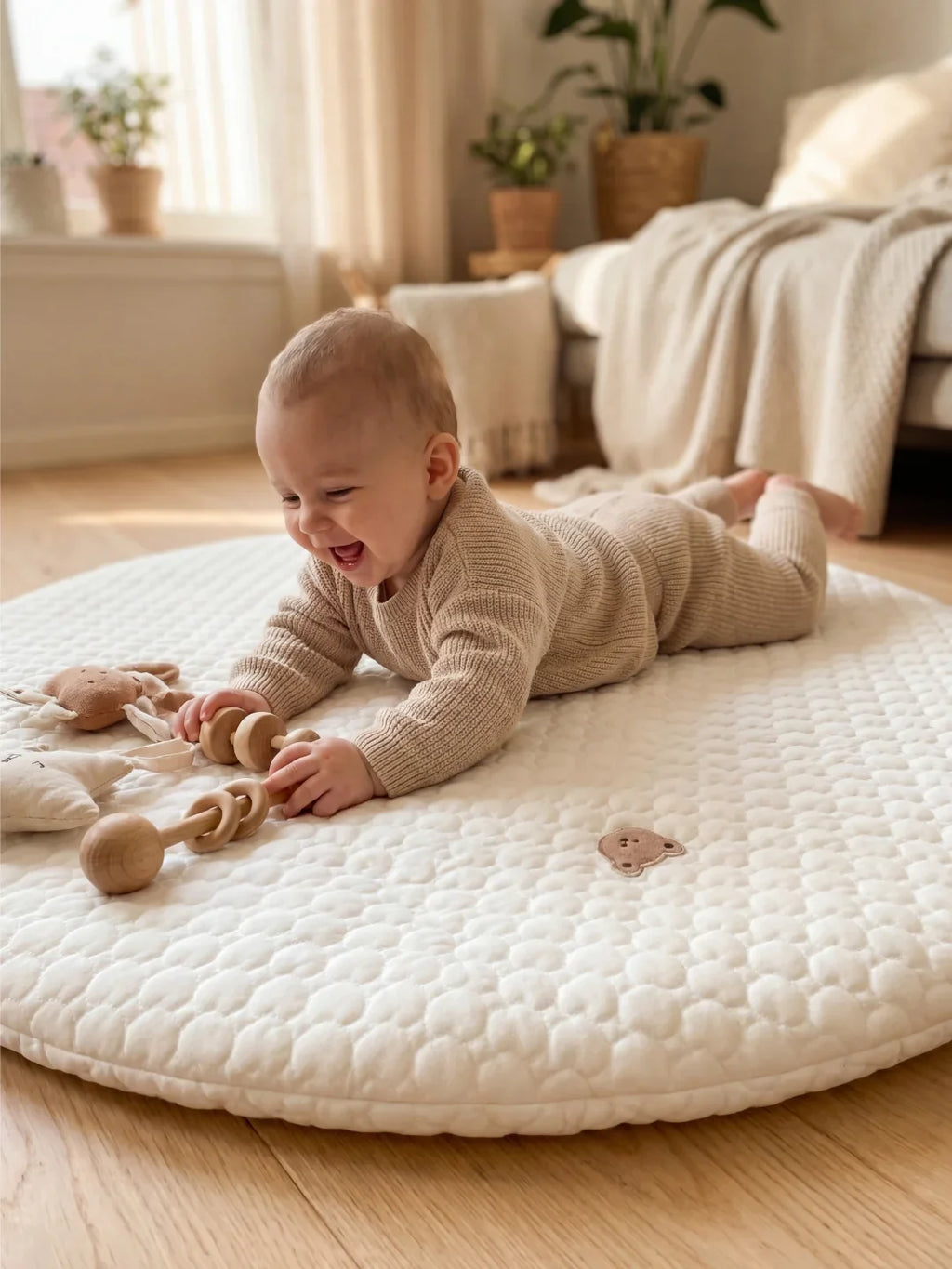 Tapis d'Éveil - Nuage de Coton
