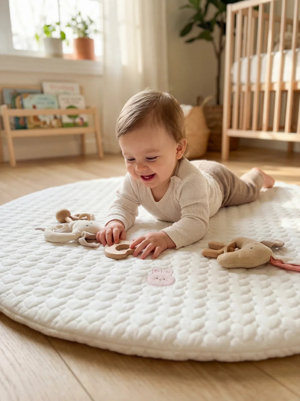 Tapis d'Éveil - Nuage de Coton
