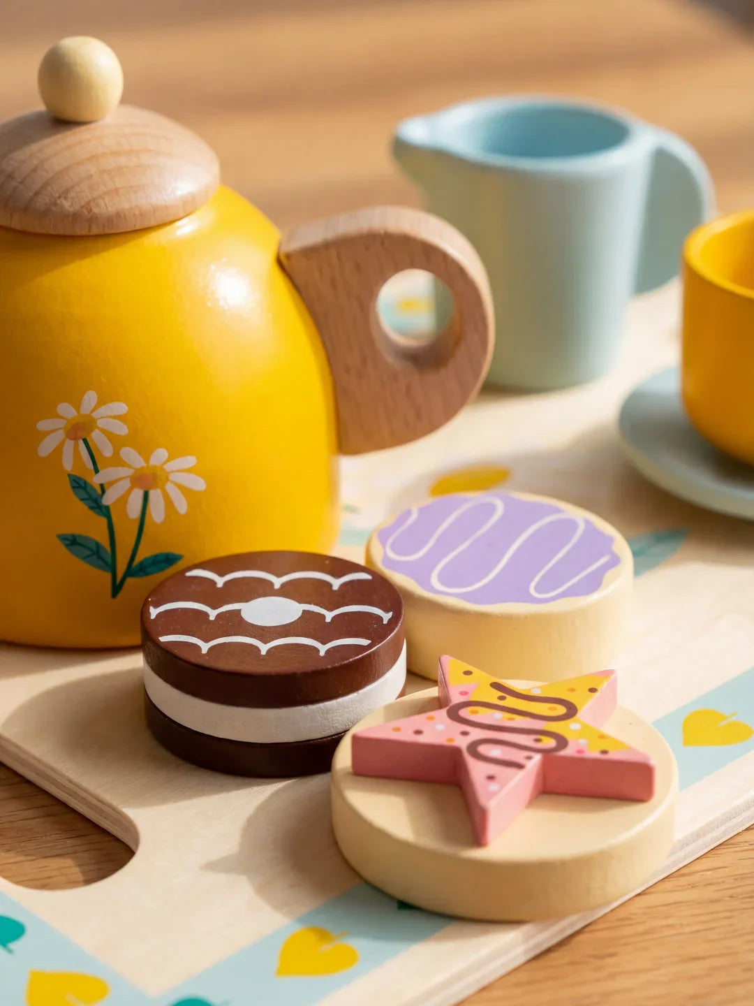 Service à Thé en Bois - Heure du Goûter