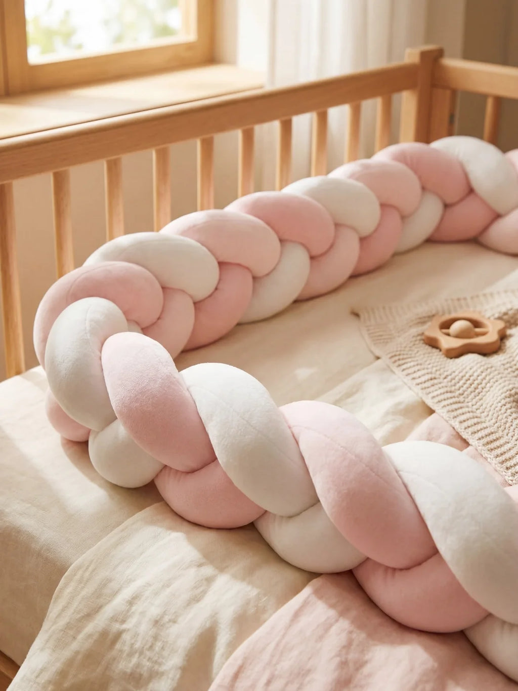 Tresse de lit 3 brins - bicolore