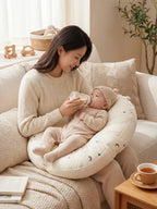 Coussin d'allaitement matelassé