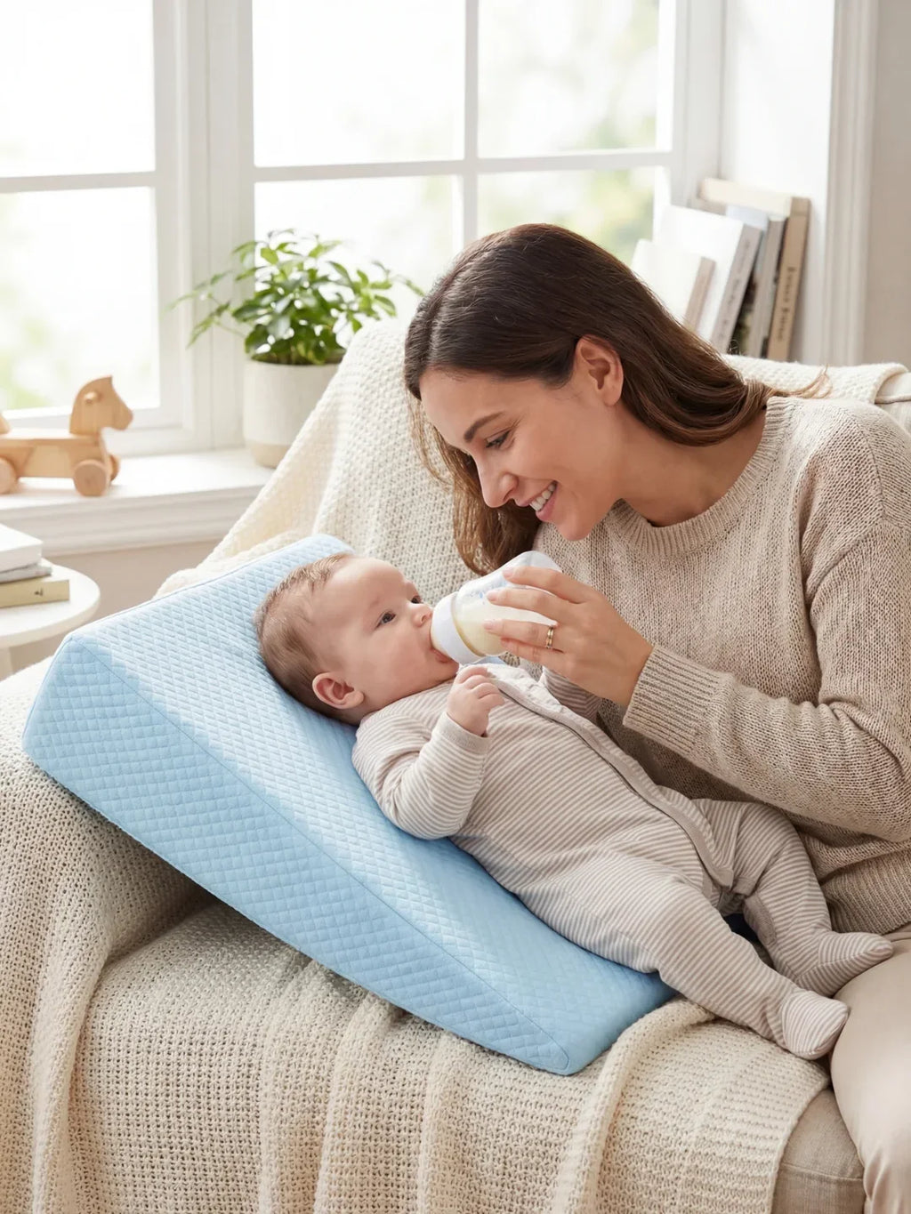 Coussin Incliné Bébé Anti Reflux