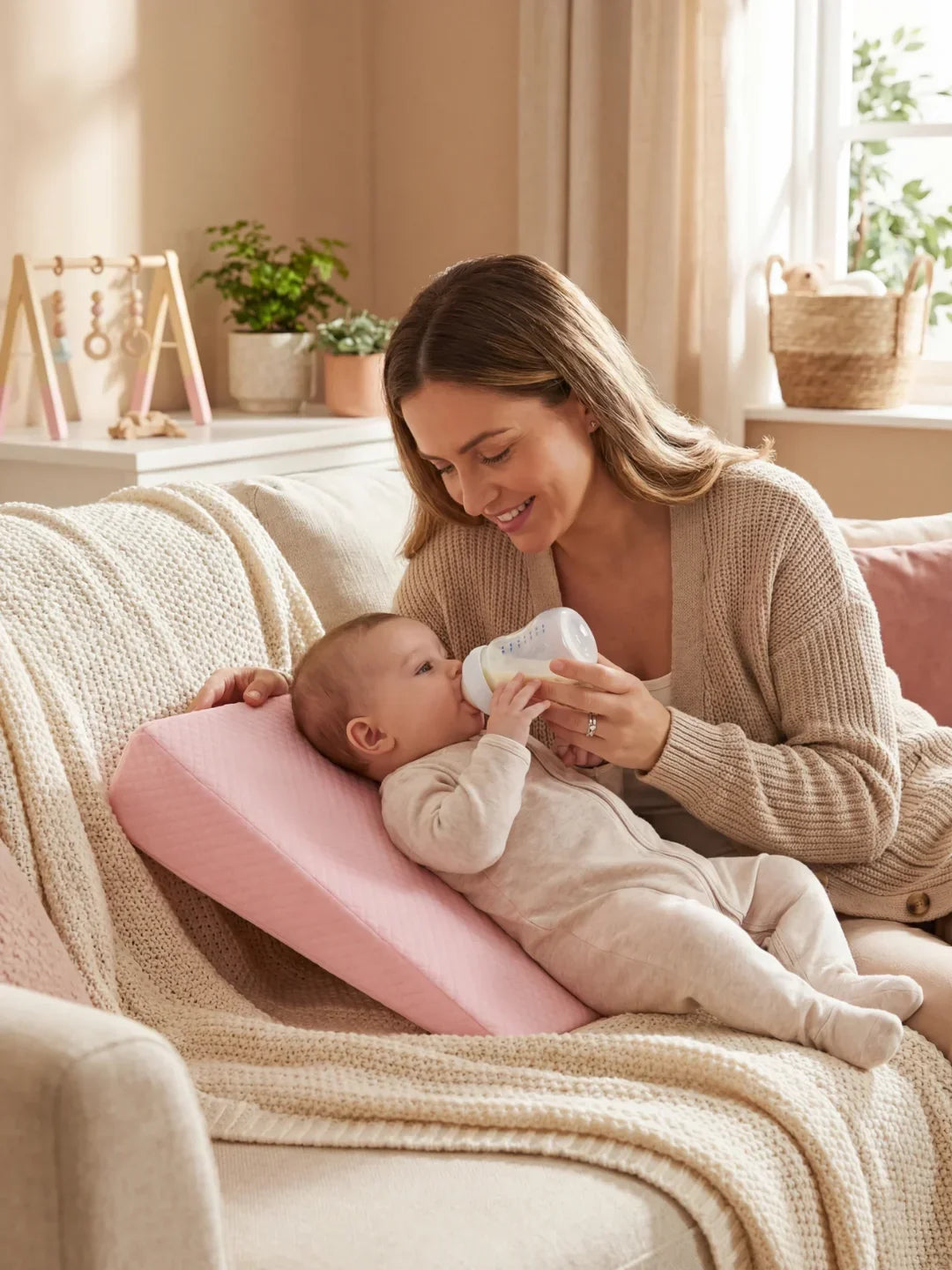Coussin Incliné Bébé Anti Reflux