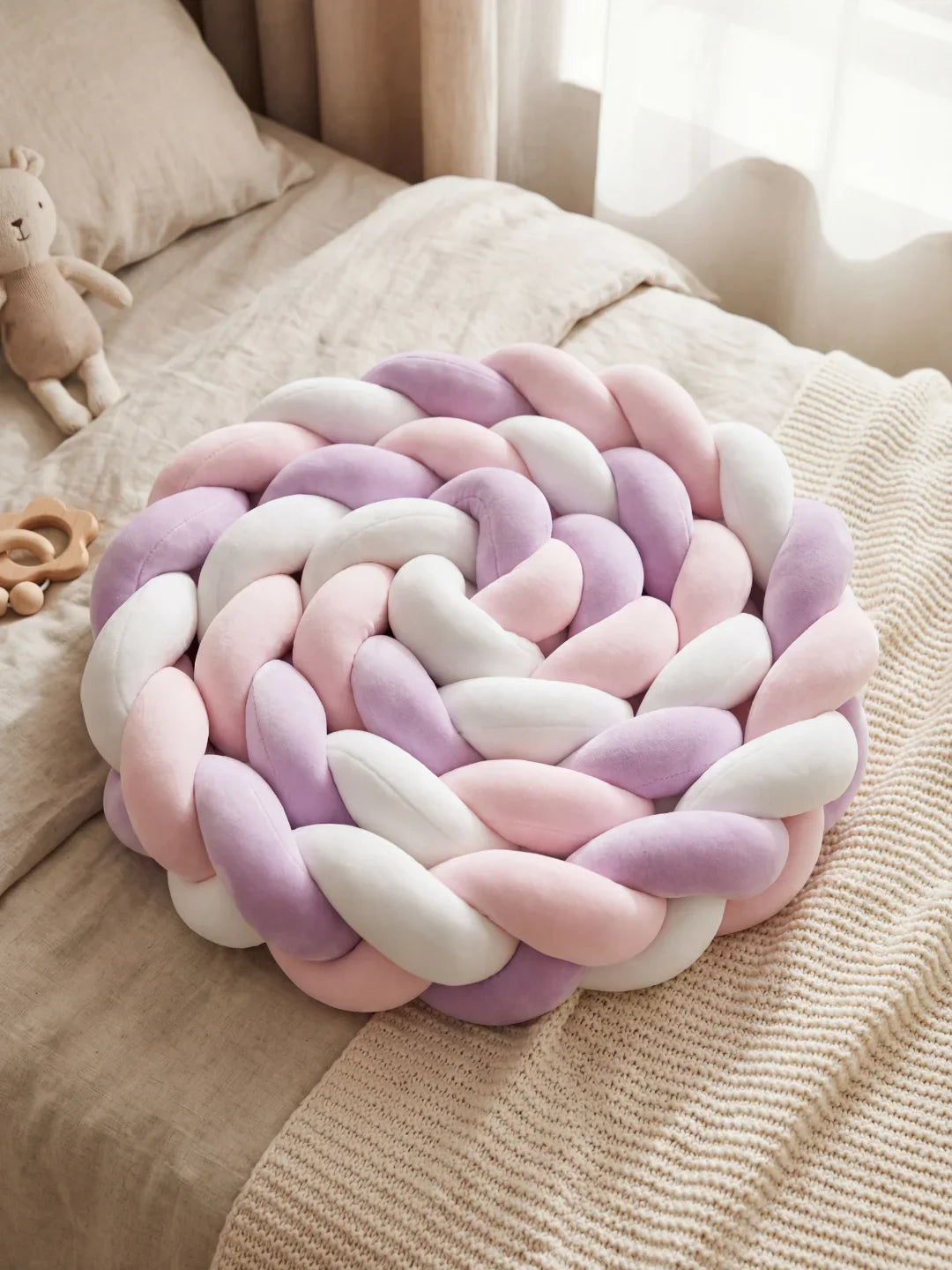 Tresse de lit 3 brins - tricolore