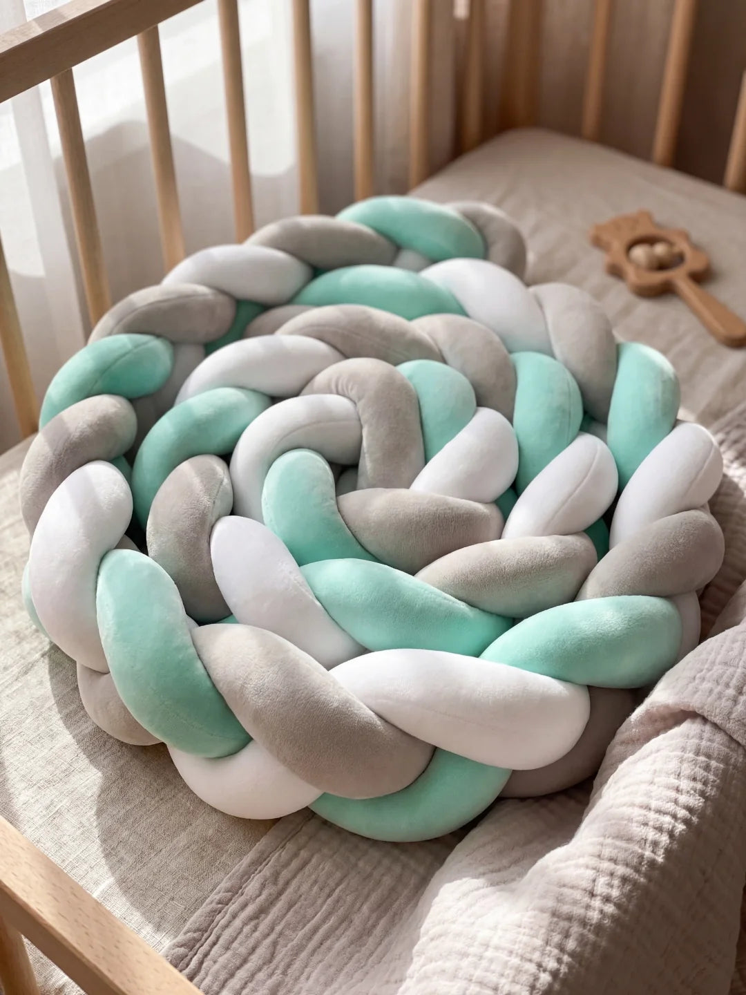 Tresse de lit 3 brins - tricolore