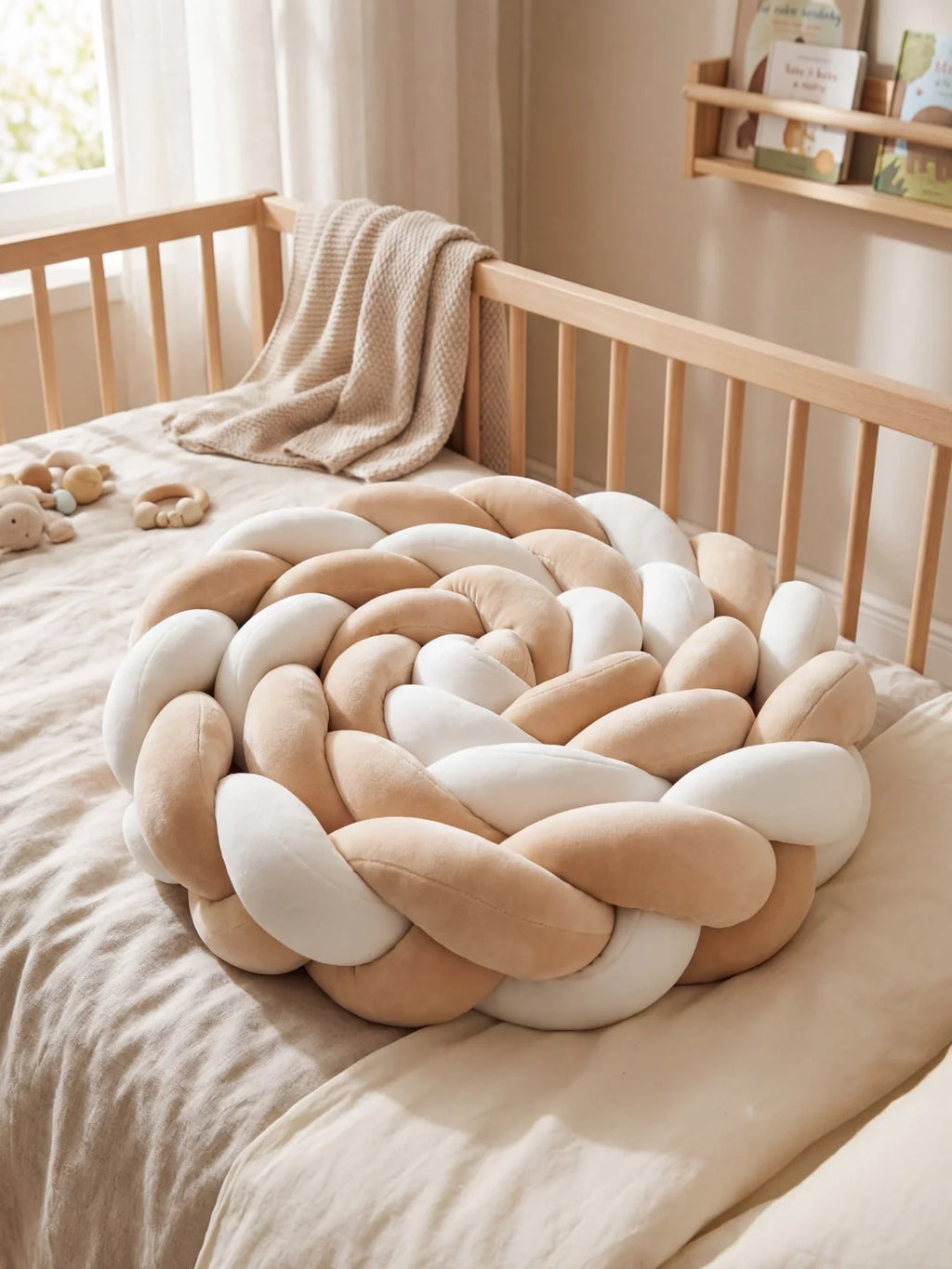 Tresse de lit 3 brins - bicolore