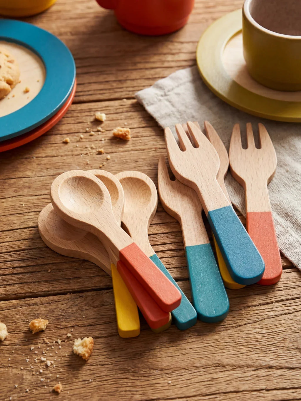 Dînette en Bois - Set de Table Complet