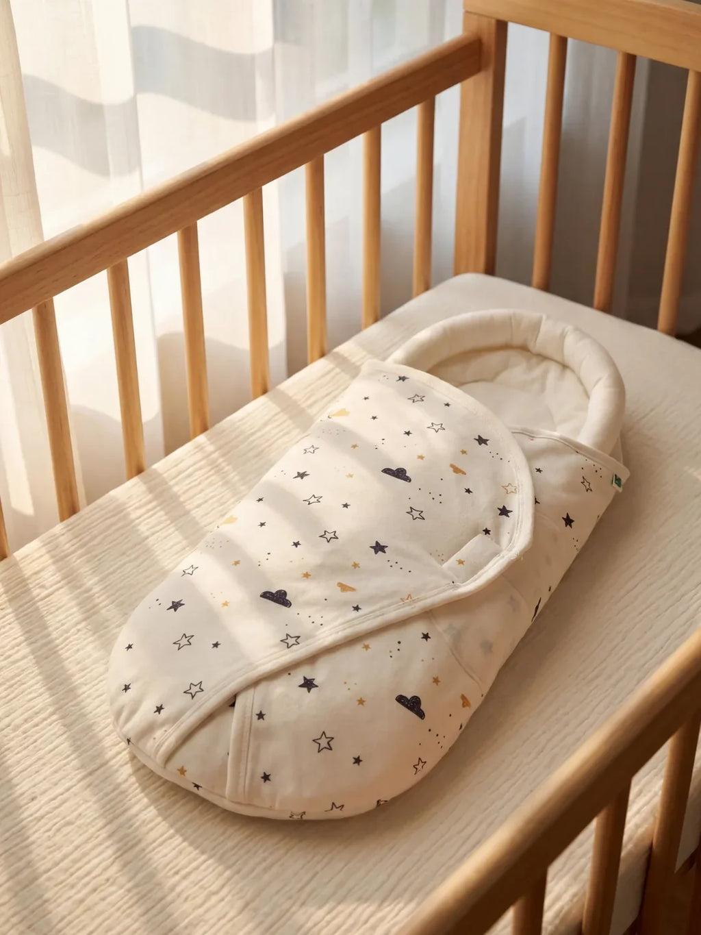 Couverture d'emmaillotage pur coton