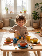 Dînette en Bois - Set de Table Complet