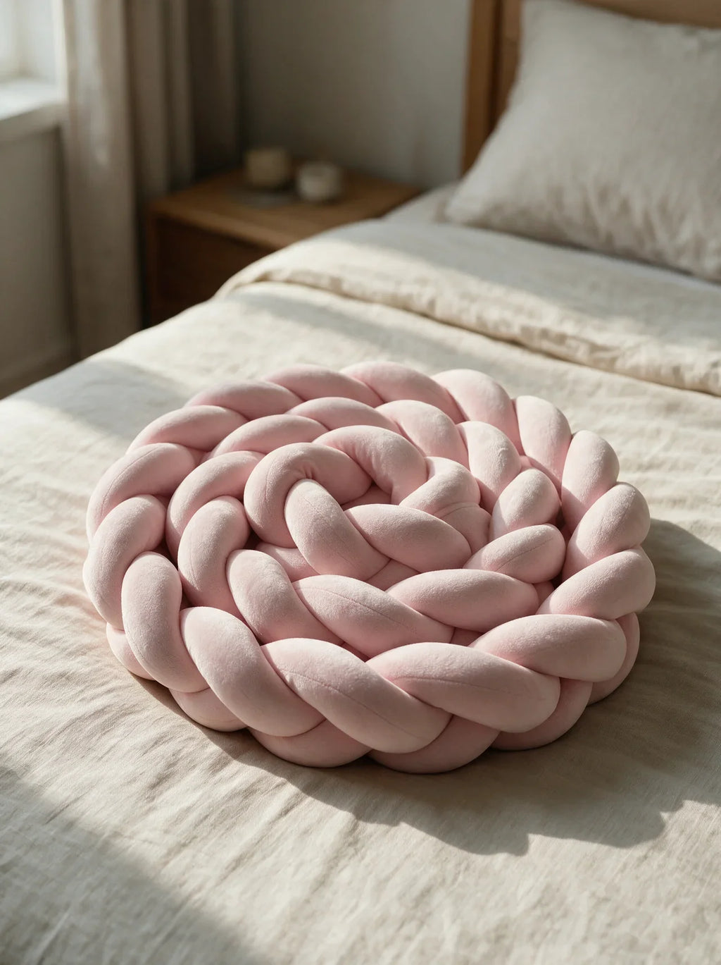 Tresse de lit 3 brins - couleur unie