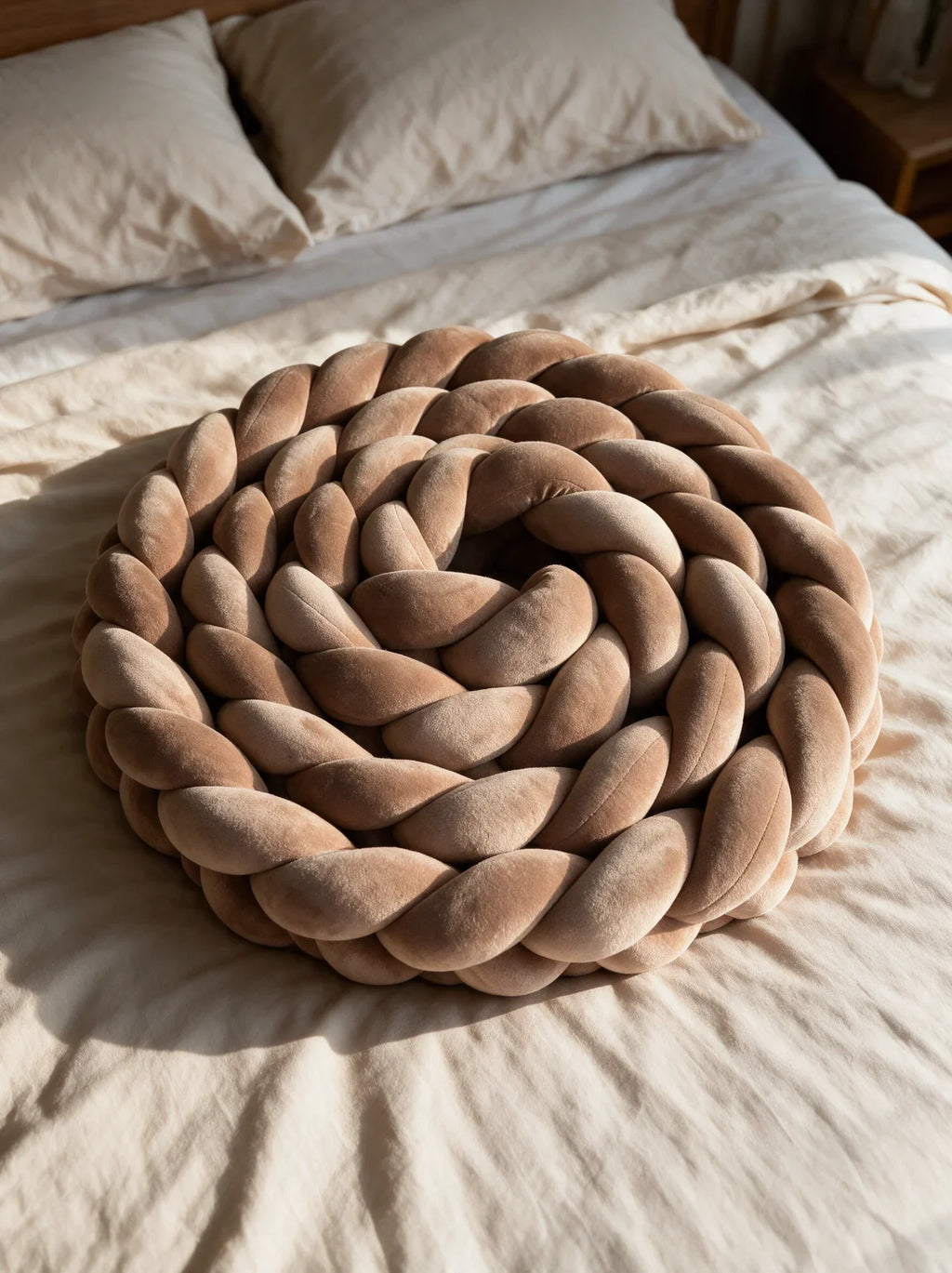 Tresse de lit 3 brins - couleur unie
