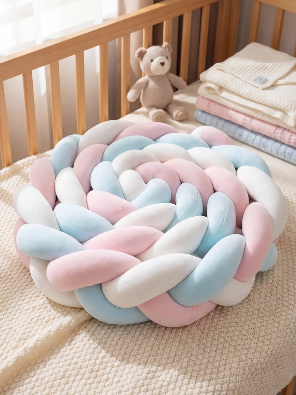 Tresse de lit 3 brins - tricolore