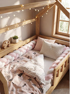 Tresse de lit 3 brins - bicolore
