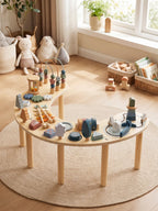 Table Multi-Activités - Croissant de Lune