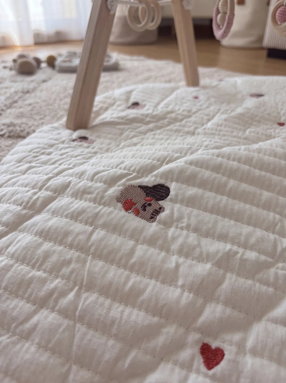 Tapis d'Éveil - Coton Matelassé