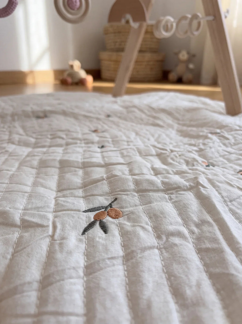 Tapis d'Éveil - Coton Matelassé