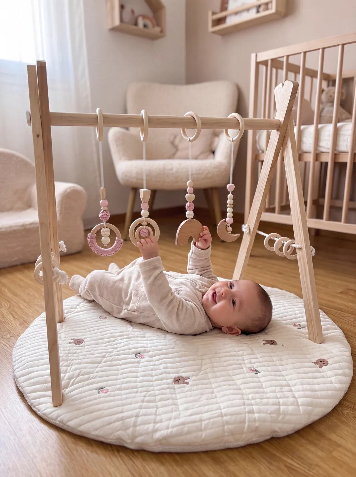 Tapis d'Éveil - Coton Matelassé