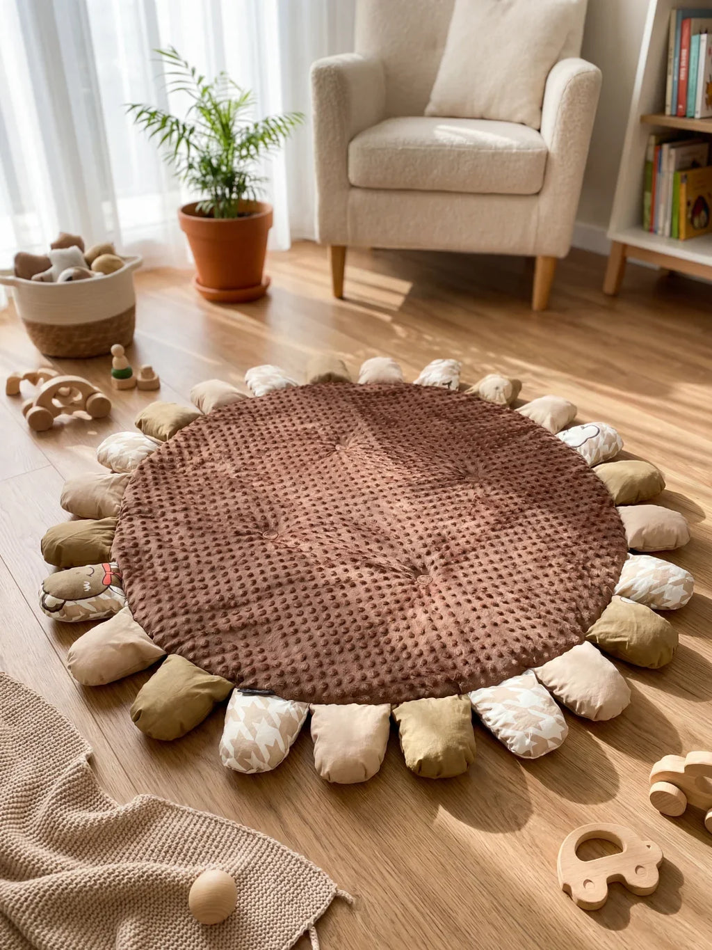 Tapis d'Éveil - Pétale de Douceur