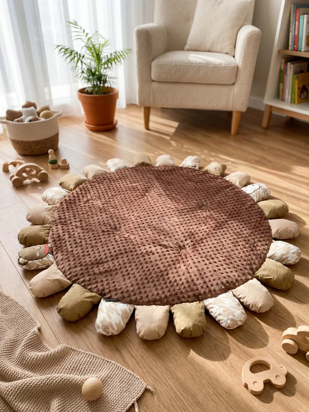 Tapis d'Éveil - Pétale de Douceur