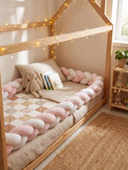 Tresse de lit 3 brins - bicolore