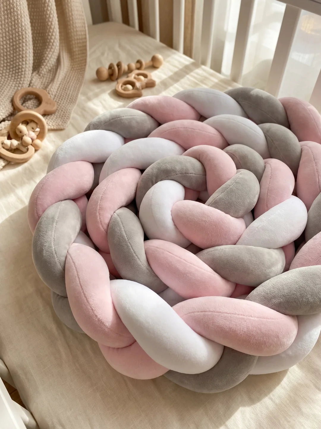 Tresse de lit 3 brins - tricolore