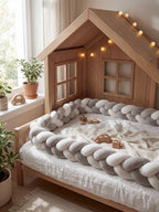 Tresse de lit 3 brins - bicolore