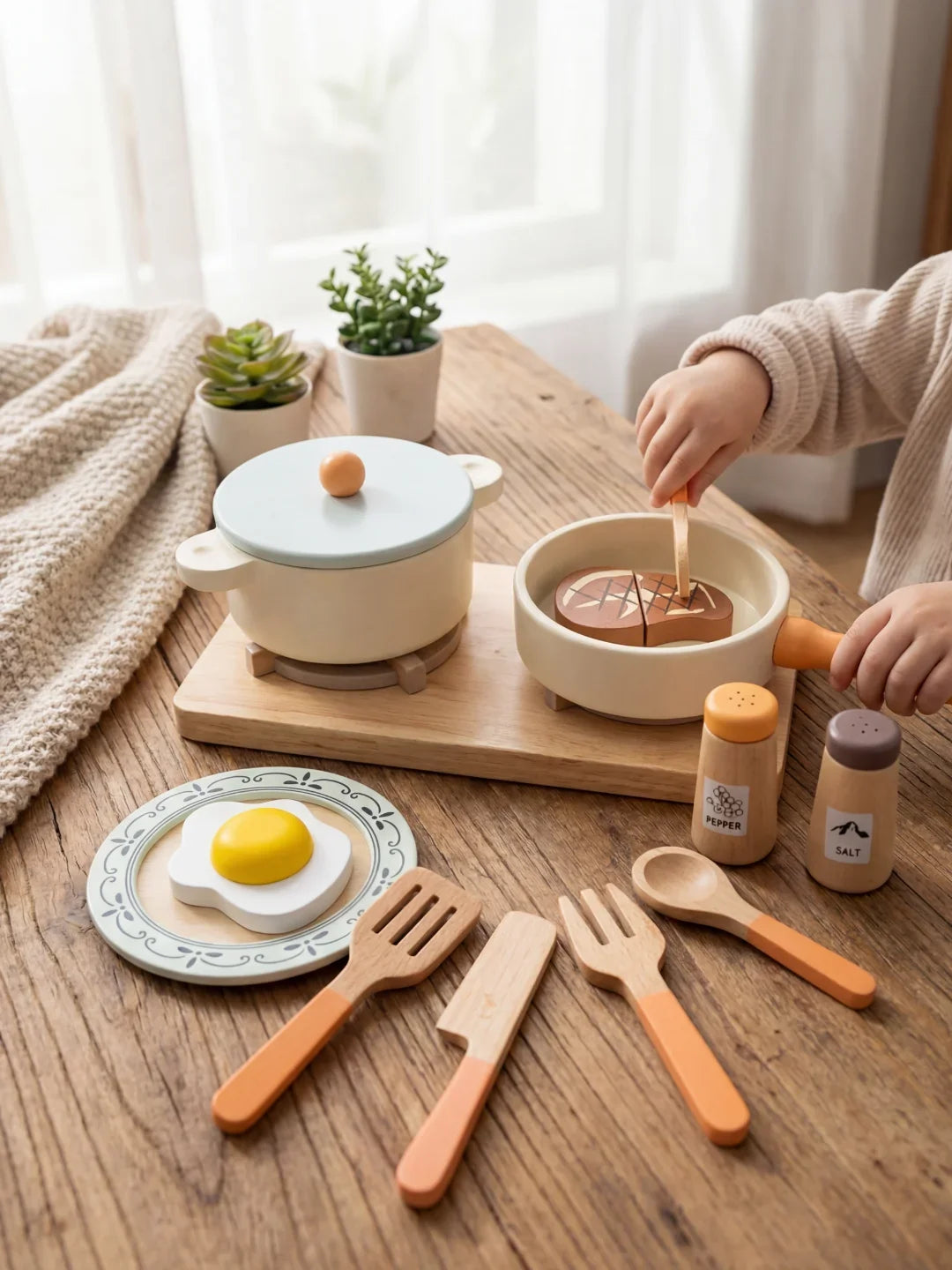 Set de Chef Complet - Cuisine en Bois